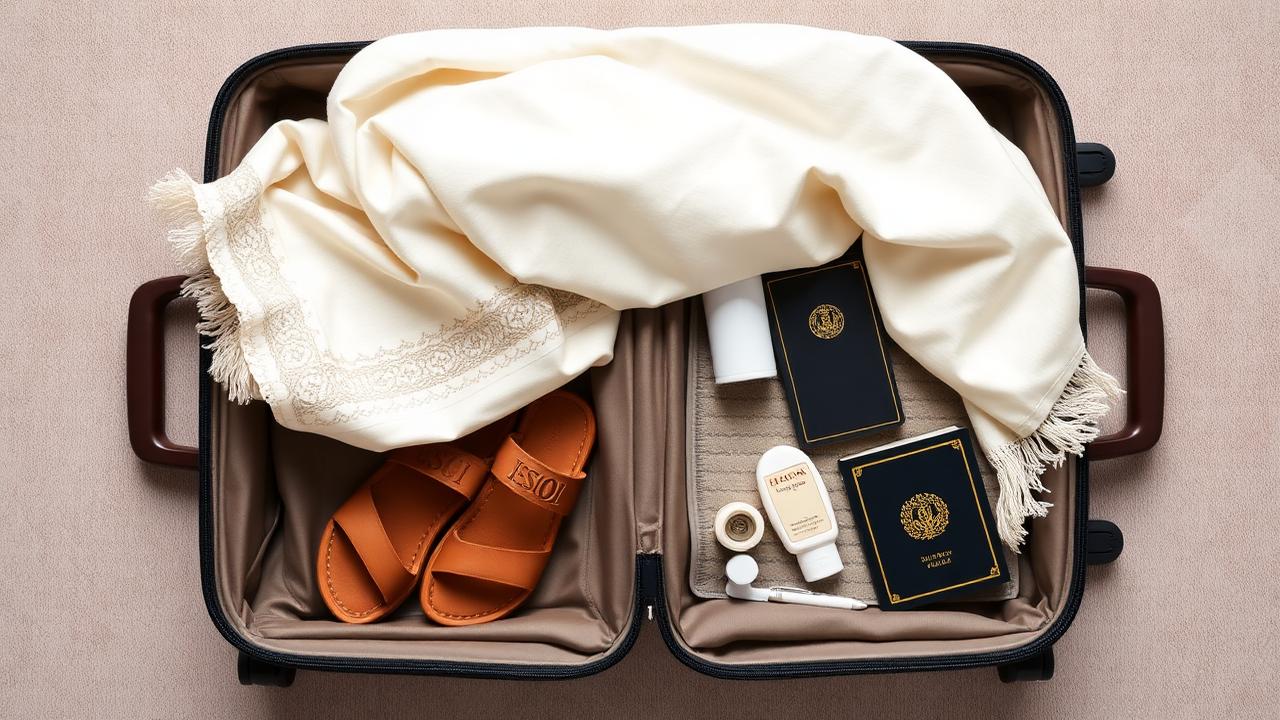 Checklist Barang Bawaan Umrah: Ringkas, Lengkap, dan Anti Kelebihan Bagasi